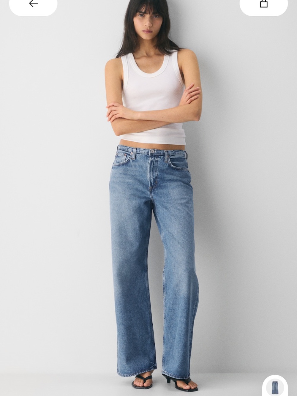 AGOLDE Keira Jeans — Downtown